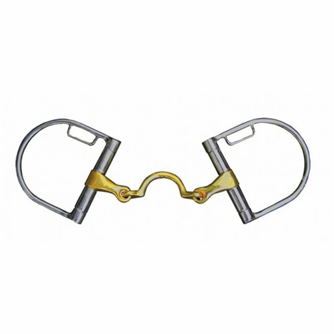 Flash Sale 😉 French Equestrian Jump'in High Port D Ring Bit 👏 3 French Equestrian Jump'in High Port D Ring Bit
