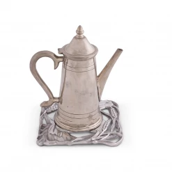 Equestrian Decor Arthur Court Equestrian Trivet - Horse With Wheat