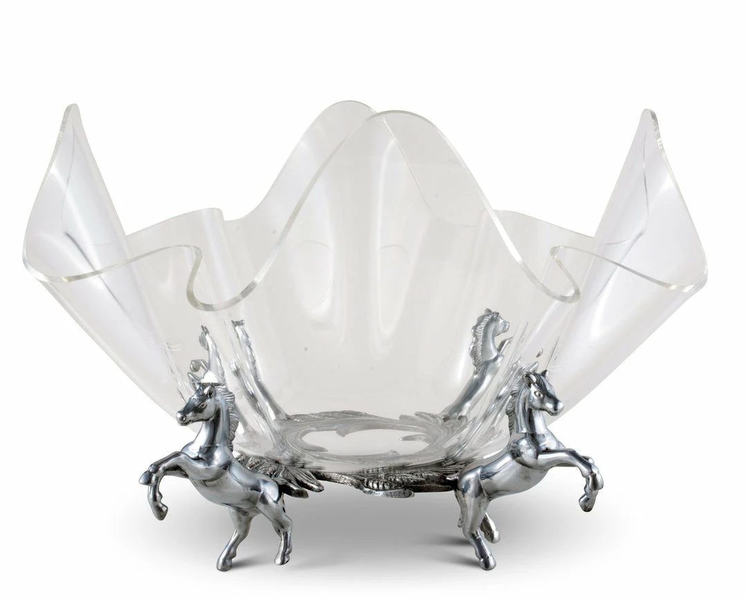 Best Sale ๐ฅ Arthur Court Equestrian 11" Acrylic Bowl With Horse Stand Equestrian Decor ๐งจ 3 Arthur Court Equestrian 11" Acrylic Bowl With Horse Stand Equestrian Decor