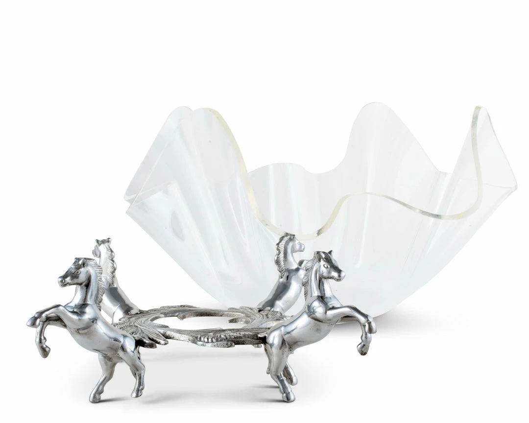 Best Sale ๐ฅ Arthur Court Equestrian 11" Acrylic Bowl With Horse Stand Equestrian Decor ๐งจ 5 Arthur Court Equestrian 11" Acrylic Bowl With Horse Stand Equestrian Decor