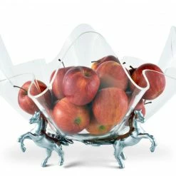 Best Sale ๐ฅ Arthur Court Equestrian 11" Acrylic Bowl With Horse Stand Equestrian Decor ๐งจ 9 Arthur Court Equestrian 11