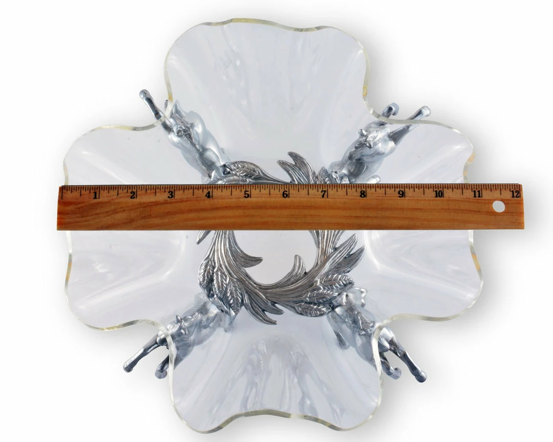 Best Sale ๐ฅ Arthur Court Equestrian 11" Acrylic Bowl With Horse Stand Equestrian Decor ๐งจ 4 Arthur Court Equestrian 11" Acrylic Bowl With Horse Stand Equestrian Decor