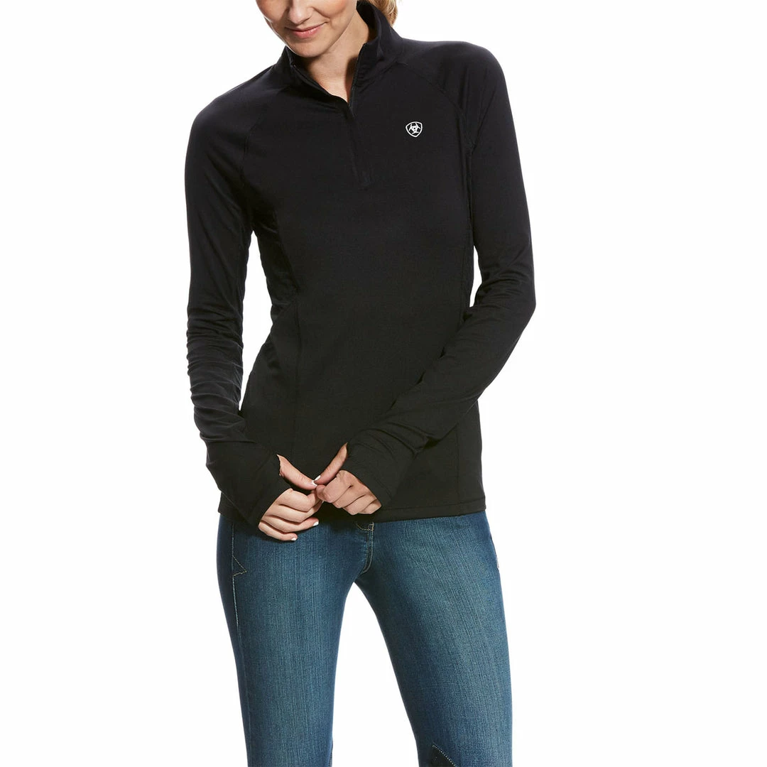 Brand new ✔️ Ariat 👩 Women's Lowell 2.0 1/4 Zip Long Sleeve Baselayer Solids ⌛ 3 Ariat Women's Lowell 2.0 1/4 Zip Long Sleeve Baselayer Solids