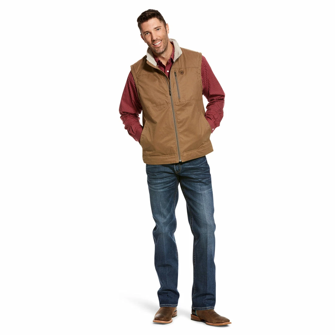 Cheapest 😀 Ariat Men's Grizzly Canvas Vest 😀 6 Ariat Men's Grizzly Canvas Vest