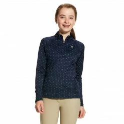 Budget 🥰 Children's Tops Ariat Youth Sunstopper 2.0 1/4 Zip Baselayer Print ✔️ 8 Children's Tops Ariat Youth Sunstopper 2.0 1/4 Zip Baselayer Print