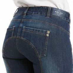 Budget 🥰 Ariat 👩 Women's Halo Denim Full Seat Breech ✨ 15 Ariat Women's Halo Denim Full Seat Breech