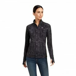Ariat Women's Lowell 2.0 1/4 Zip Long Sleeve Baselayer Prints