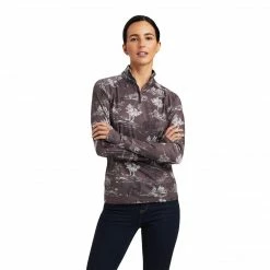 Ariat Women's Lowell 2.0 1/4 Zip Long Sleeve Baselayer Prints