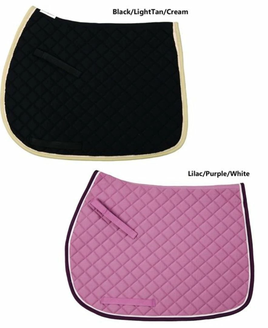 Best Pirce 👍 JPC Equestrian Saddle Pads & Fittings TuffRider Basic All Purpose Pad With Trim And Piping 😉 6 JPC Equestrian Saddle Pads & Fittings TuffRider Basic All Purpose Pad With Trim And Piping