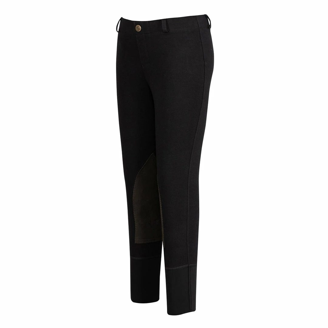 Best Sale ⭐ JPC Equestrian TuffRider Children's Starter Lowrise Pull-On Knee Patch Breeches 🔔 12 JPC Equestrian TuffRider Children's Starter Lowrise Pull-On Knee Patch Breeches
