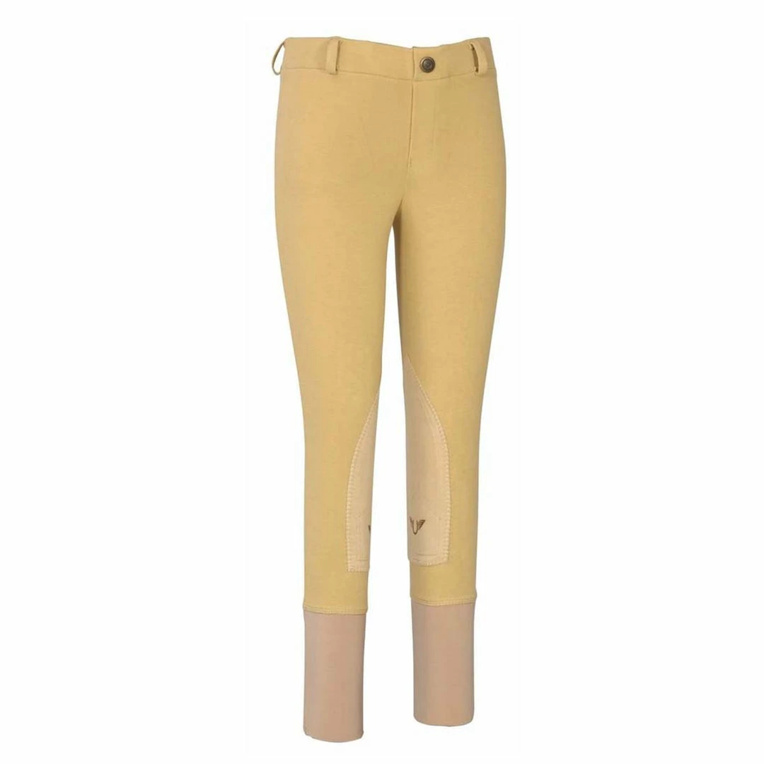 Best Sale ⭐ JPC Equestrian TuffRider Children's Starter Lowrise Pull-On Knee Patch Breeches 🔔 3 JPC Equestrian TuffRider Children's Starter Lowrise Pull-On Knee Patch Breeches