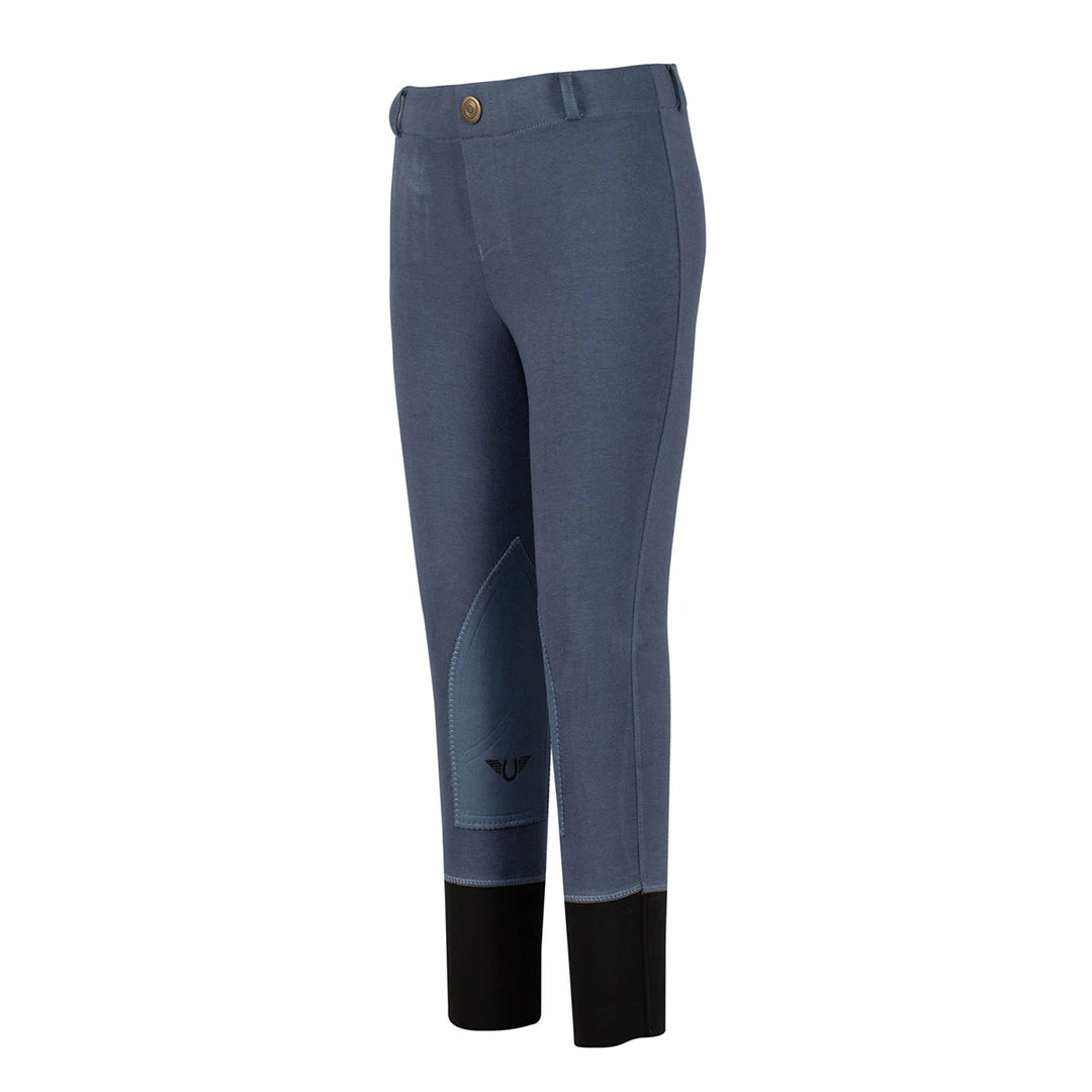 Best Sale ⭐ JPC Equestrian TuffRider Children's Starter Lowrise Pull-On Knee Patch Breeches 🔔 6 JPC Equestrian TuffRider Children's Starter Lowrise Pull-On Knee Patch Breeches