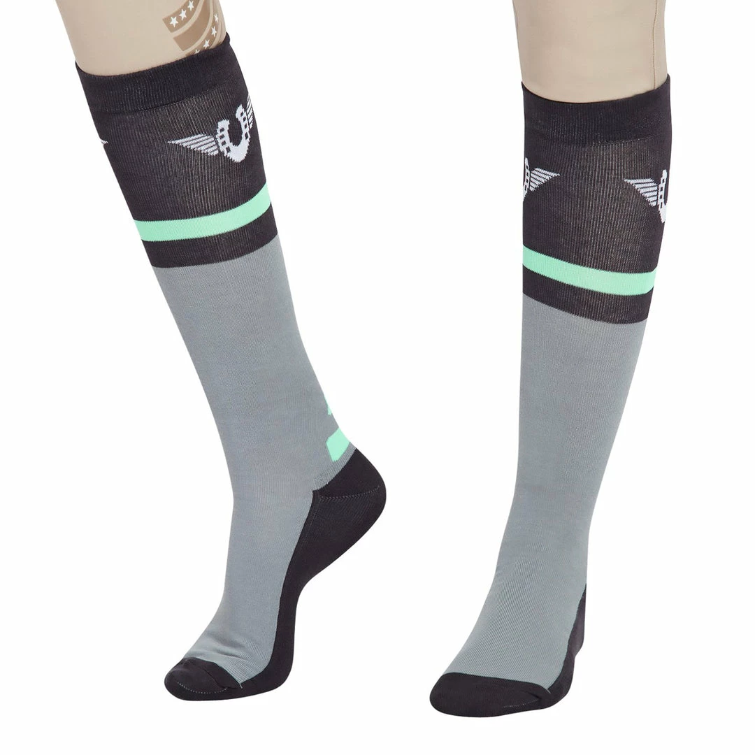 Cheapest 🌟 JPC Equestrian TuffRider Ladies Impulsion Knee Hi 🧦 Socks 🎉 4 JPC Equestrian TuffRider Ladies Impulsion Knee Hi Socks