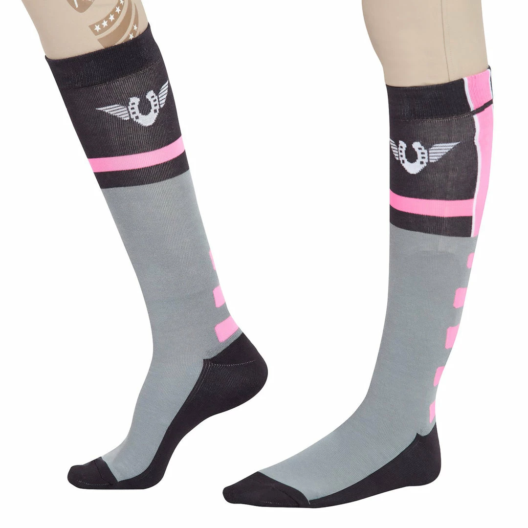 Cheapest 🌟 JPC Equestrian TuffRider Ladies Impulsion Knee Hi 🧦 Socks 🎉 6 JPC Equestrian TuffRider Ladies Impulsion Knee Hi Socks