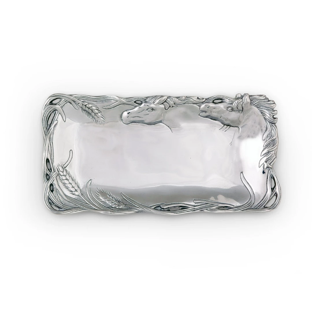 Best Sale 👏 Arthur Court Equestrian Tray - 6" X 12" Equestrian Decor 😉 3 Arthur Court Equestrian Tray - 6" X 12" Equestrian Decor