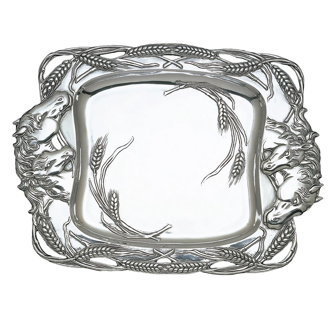 Hot Sale ๐คฉ Equestrian Decor Arthur Court Equestrian Clutch Tray ๐ 5 Equestrian Decor Arthur Court Equestrian Clutch Tray