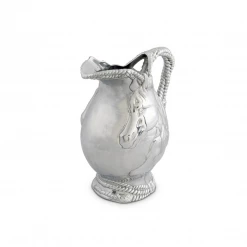 Equestrian Decor Arthur Court Equestrian Pitcher-Rope Style