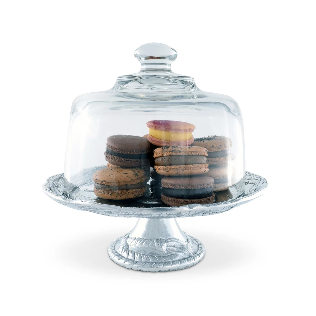 Brand new 🔔 Equestrian Decor Arthur Court Equestrian Footed Plate With Glass Dome - 8" 🤩 5 Equestrian Decor Arthur Court Equestrian Footed Plate With Glass Dome - 8"