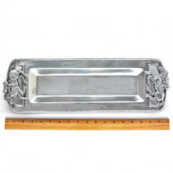 Arthur Court Equestrian Tray - Oblong With Thoroughbred