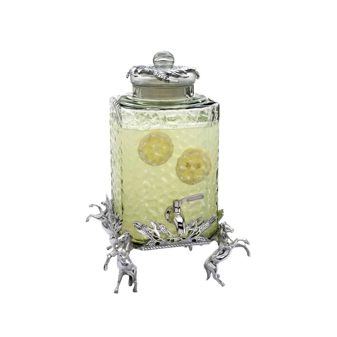 Discount ๐ Equestrian Decor Arthur Court Equestrian Beverage Server - Wild Horses ๐ 3 Equestrian Decor Arthur Court Equestrian Beverage Server - Wild Horses