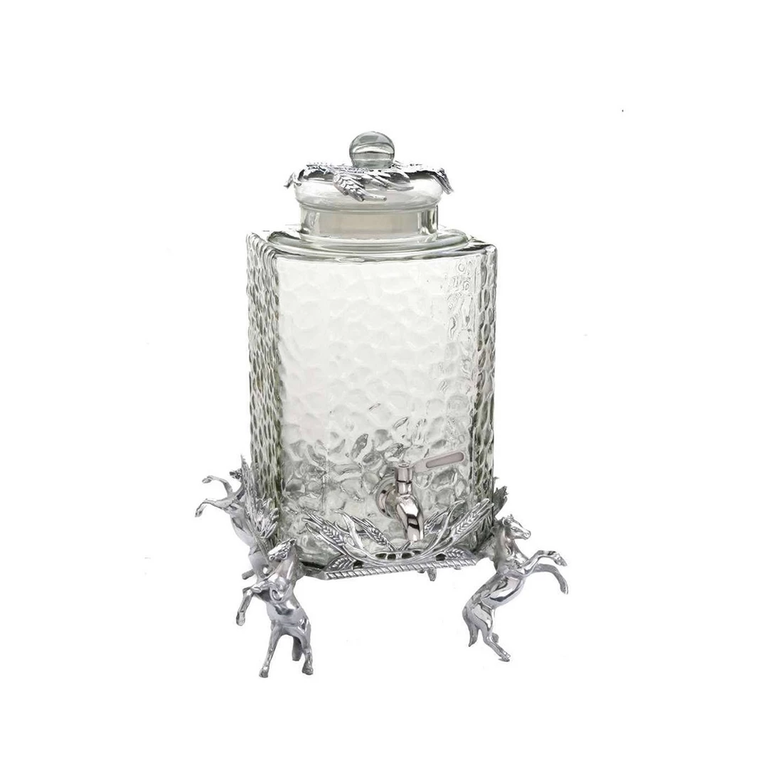 Discount ๐ Equestrian Decor Arthur Court Equestrian Beverage Server - Wild Horses ๐ 4 Equestrian Decor Arthur Court Equestrian Beverage Server - Wild Horses