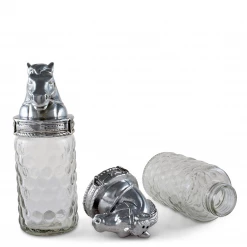 Arthur Court Salt And Pepper Set - Horse Head Equestrian Decor