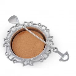 Outlet 🥰 Arthur Court Equestrian Pitcher Set ✔️ 8 Arthur Court Equestrian Pitcher Set