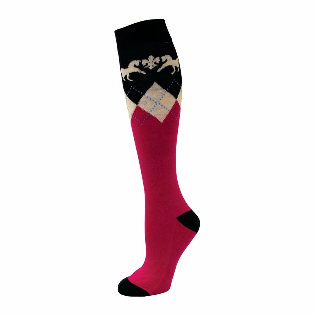 Coupon ⌛ JPC Equestrian JPC Equine Couture Ladies Hadley Knee Hi 🧦 Socks 🔔 4 JPC Equestrian JPC Equine Couture Ladies Hadley Knee Hi Socks