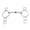 Coupon 👏 Weatherbeeta Korsteel Stainless Steel Jointed 3 Ring Dutch Gag Bit 🤩 1 Weatherbeeta Korsteel Stainless Steel Jointed 3 Ring Dutch Gag Bit