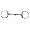 Weatherbeeta JP Korsteel Stainless Steel Jointed Eggbutt Snaffle Bit