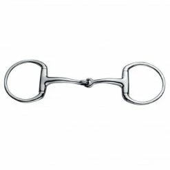 Weatherbeeta JP Korsteel Stainless Steel Jointed Eggbutt Snaffle Bit