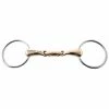 Weatherbeeta JP Korsteel Copper Mouth Oval Link Loose Ring Snaffle Bit Horse Bits