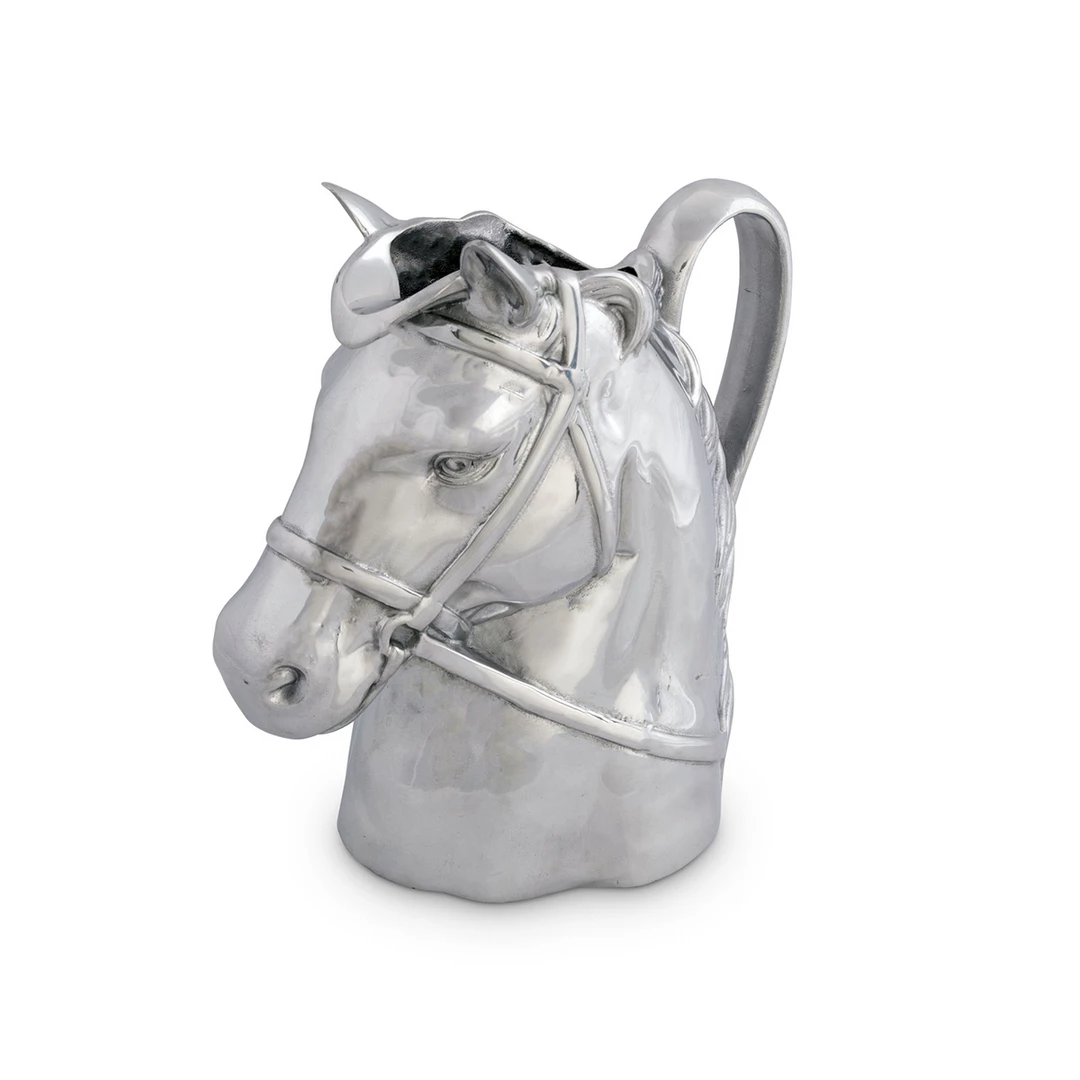 Best Pirce 🌟 Equestrian Decor Arthur Court Equestrian Pitcher - Thoroughbred 🛒 3 Equestrian Decor Arthur Court Equestrian Pitcher - Thoroughbred