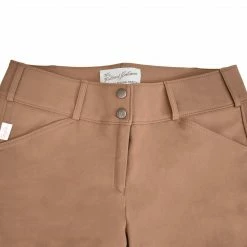 Tailored Sportsman Low Rise Front Zip Vintage Knee Patch Breeches