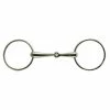 Intrepid Horse Bits Coronet Loose Ring Solid Mouth Race Snaffle Bit