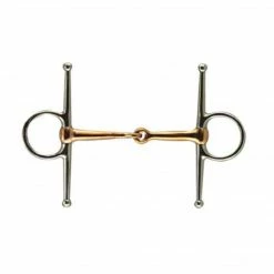 Intrepid Coronet Copper Mouth Full Cheek Snaffle Bit