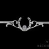 Designs By Loriece Loriece Horseshoe Stock Tie Pin Equestrian Accessories