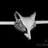 Designs By Loriece Equestrian Accessories Loriece Men's Stock Tie Pin Hunt Fox Mask