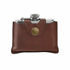 Barbour 4oz Hinged Hip Flask
