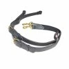 Outlet ✔️ Nunn Finer Leather Side Reins With Elastic Horse Training Equipment 🔥 1 Nunn Finer Leather Side Reins With Elastic Horse Training Equipment