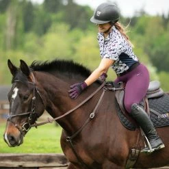 Outlet ✨ Kerrits Kids Aire Ice Fil Short Sleeve 👚 Shirt Print Children's Tops 🔥 11 Kerrits Kids Aire Ice Fil Short Sleeve Shirt Print Children's Tops