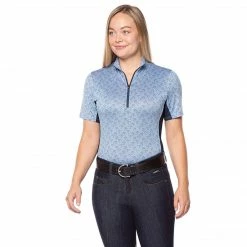 Wholesale 😀 Kerrits 👩 Women's Aire Ice Fil Short Sleeve 👕 Shirt - Print 🎁 10 Kerrits Women's Aire Ice Fil Short Sleeve Shirt - Print
