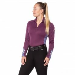 Kerrits Women's Aire Ice Fil Long Sleeve Shirt - Solid Shirts & Tops