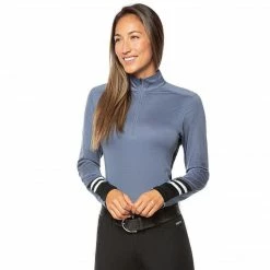 Kerrits Women's Aire Ice Fil Long Sleeve Shirt - Solid Shirts & Tops