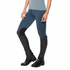 Best deal 😀 Kerrits 👩 Women's Flow Rise Performance Knee Patch Tight Solids Breeches 🎁 44 Kerrits Women's Flow Rise Performance Knee Patch Tight Solids Breeches