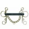 Outlet 🌟 English Riding Supply Centaur Stainless Steel Soft Rubber Mullen Mouth Pelham Bit 😀 1 English Riding Supply Centaur Stainless Steel Soft Rubber Mullen Mouth Pelham Bit