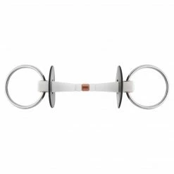 Horse Bits Herm Sprenger Nathe Mullen Mouth Loose Ring With Copper Link - 20mm