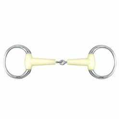 English Riding Supply Happy Mouth Round Ring Jointed Mouth Eggbutt Horse Bits