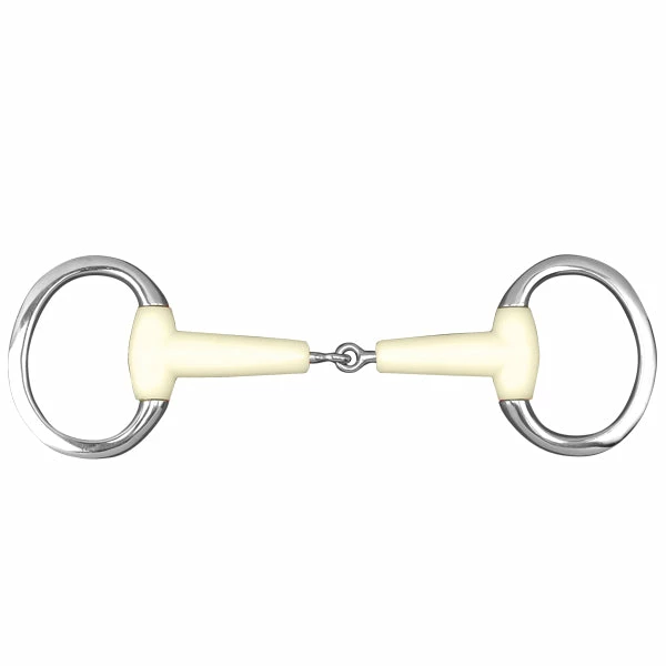 Best Pirce 😍 English Riding Supply Happy Mouth Flat Ring Jointed Eggbutt 🔔 3 English Riding Supply Happy Mouth Flat Ring Jointed Eggbutt