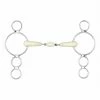 Budget 🎁 English Riding Supply Happy Mouth 3-Ring Double Jointed Mouth Gag Bit 😀 2 English Riding Supply Happy Mouth 3-Ring Double Jointed Mouth Gag Bit